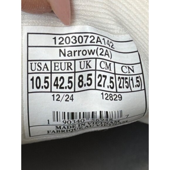 Brooks Addiction Walker 2 Women's White Leather Walking Shoes Sz 10.5 Narrow NIB - Picture 10 of 14